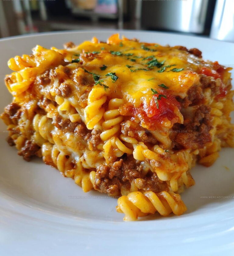 Retro Hamburger Supreme Casserole Recipe