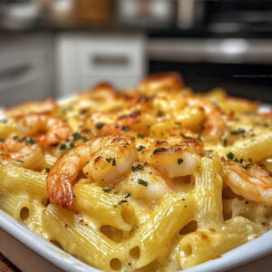 Baked Shrimp Scampi Pasta Recipe