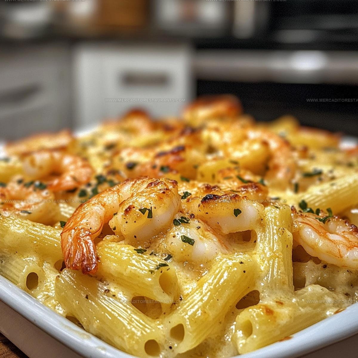 Baked Shrimp Scampi Pasta Recipe