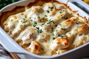 Extra-Creamy Million Dollar Chicken Casserole Recipe