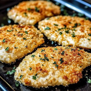 Crunchy Oven Ranch Chicken Cutlets Recipe