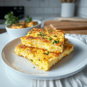 Cheesy Egg Bake Recipe