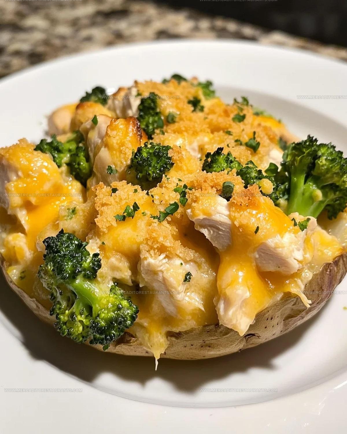 Stuffed-Style Chicken Broccoli Potato Casserole Recipe
