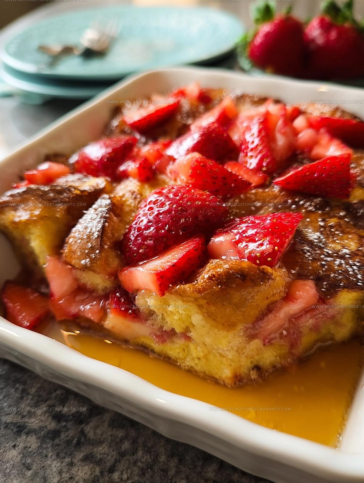 Strawberry French Toast Bake Recipe
