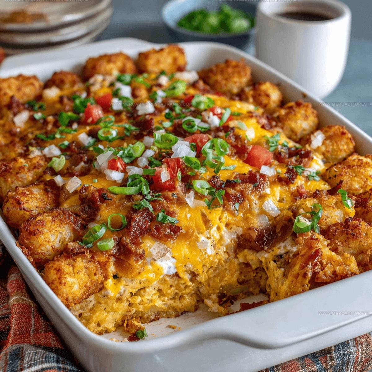 Morning-Style Tater Tot Breakfast Casserole Recipe