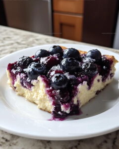 Oat Flour Blueberry Cottage Cheese Breakfast Bake Recipe