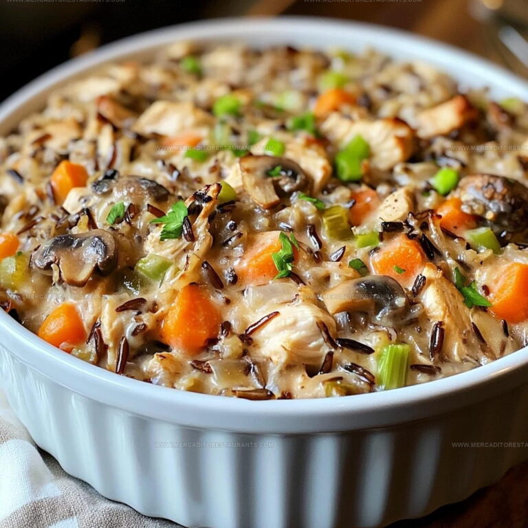 Cozy Chicken Wild Rice Casserole Recipe