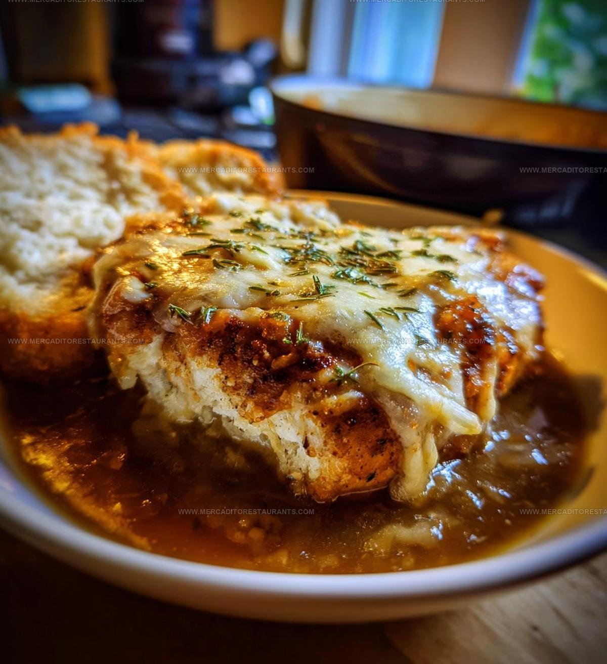 Swiss Onion French Chicken Bake Recipe