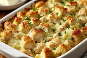 Creamy Stove-Top Chicken Dressing Casserole Recipe