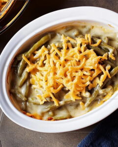 Cheesy French Onion Green Bean Casserole Recipe