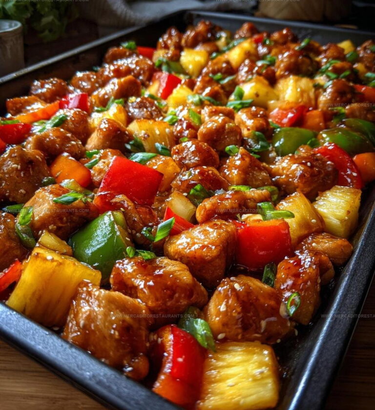 Sheet Pan Teriyaki Chicken And Pineapple Recipe