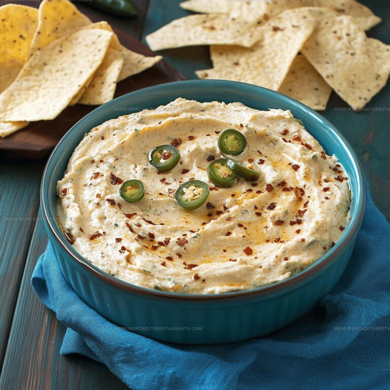 Creamy Roasted Jalapeno Cream Cheese Dip Recipe