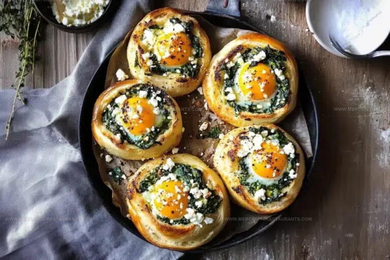 Savory Baked Zaatar Egg Buns Recipe