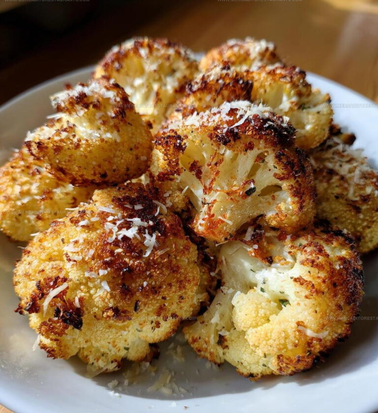 Baked Crunchy Cauliflower Recipe