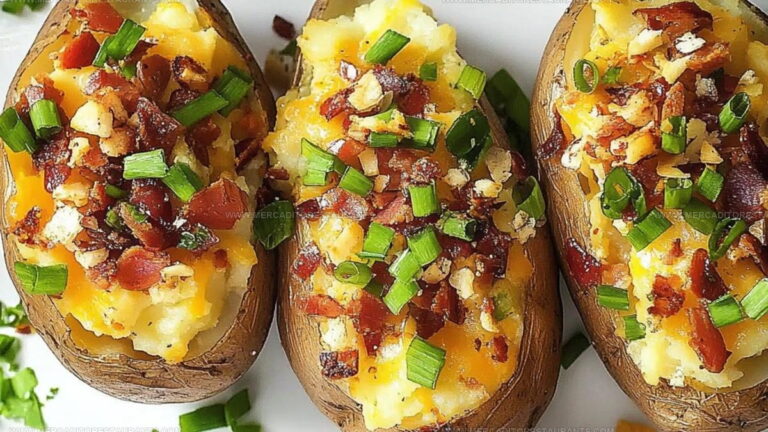 Fully-Loaded Baked Potatoes Recipe