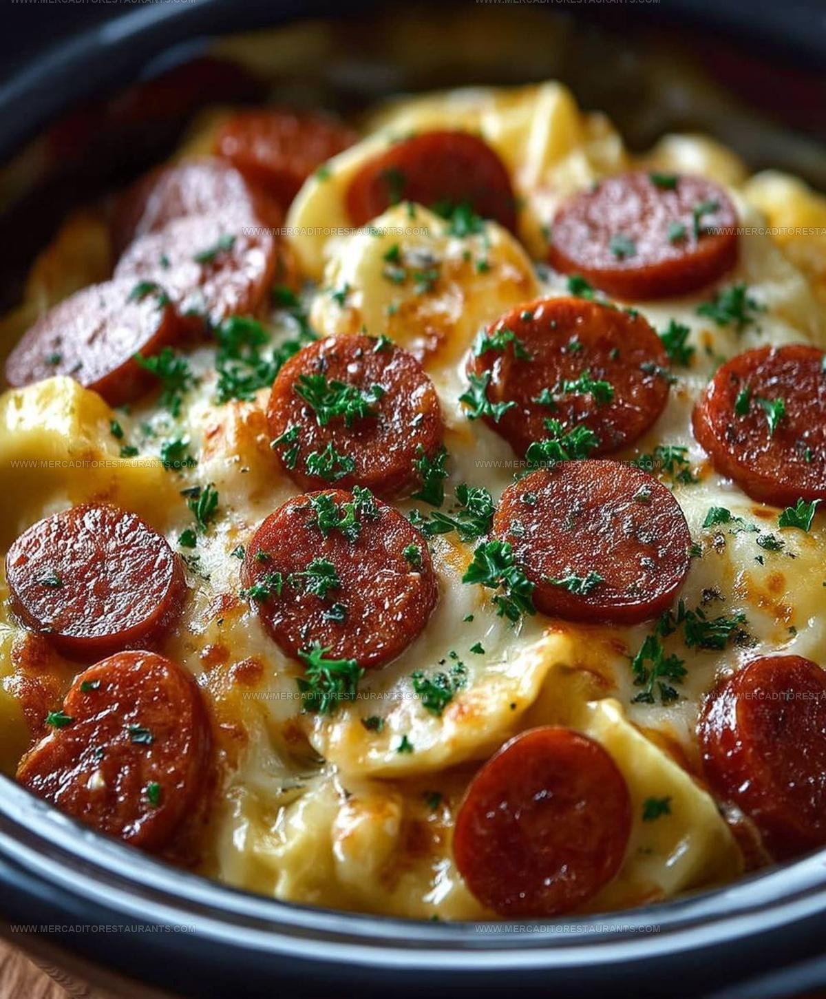 Pierogi Casserole Kielbasa Recipe