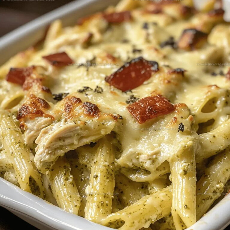 Pesto Chicken Pasta Bake Recipe