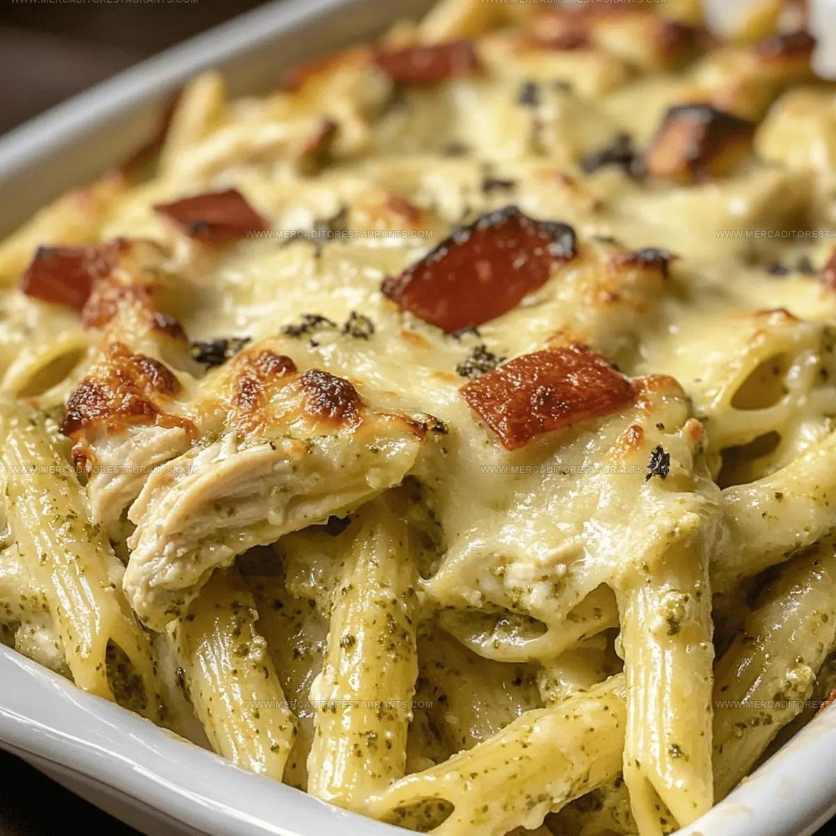 Pesto Chicken Pasta Bake Recipe