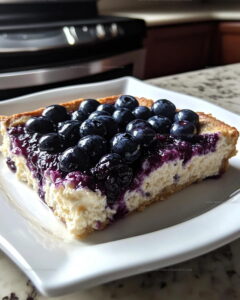 Nutty Blueberry Cottage Cheese Breakfast Bake Recipe