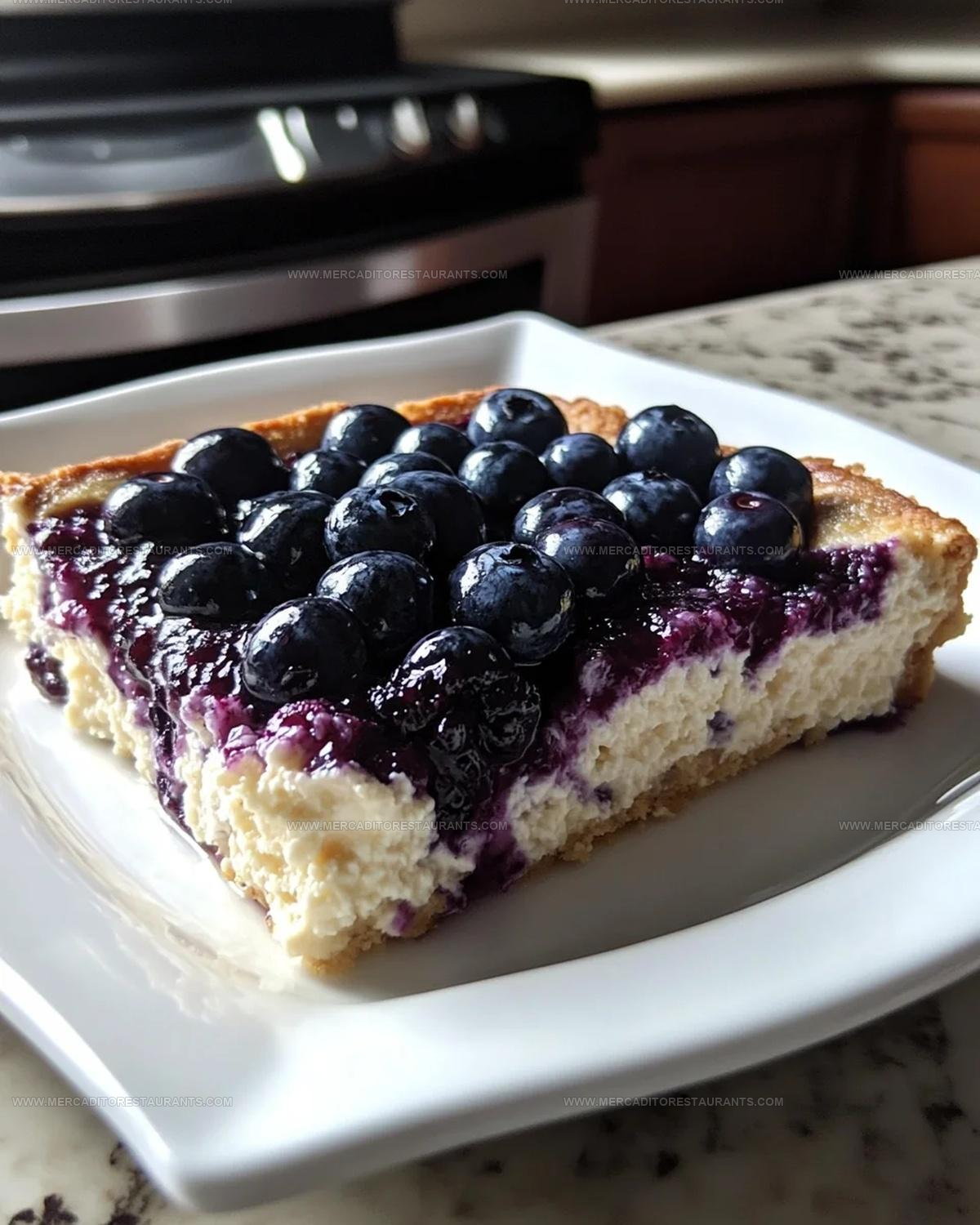 Nutty Blueberry Cottage Cheese Breakfast Bake Recipe