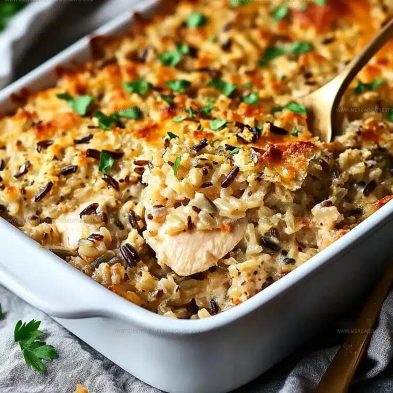 Rustic Comfort Chicken Wild Rice Casserole Recipe