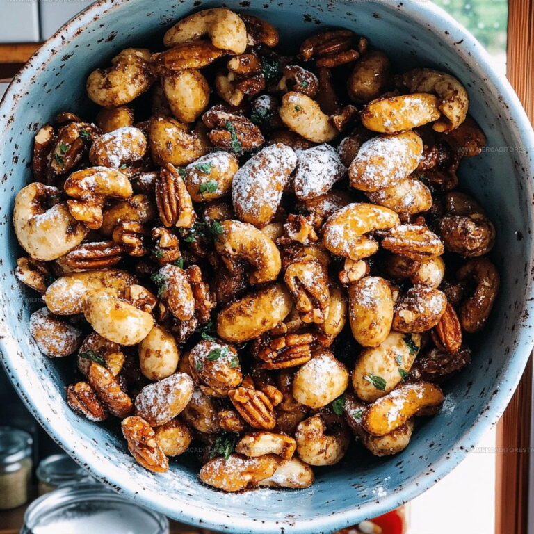 Spiced Cinnamon Roasted Nuts Recipe
