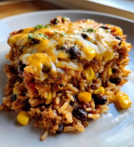 Cheesy Mexican Rice Casserole Recipe