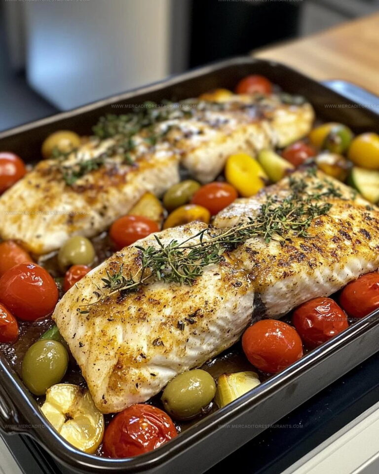 Easy Mediterranean Baked Fish Recipe