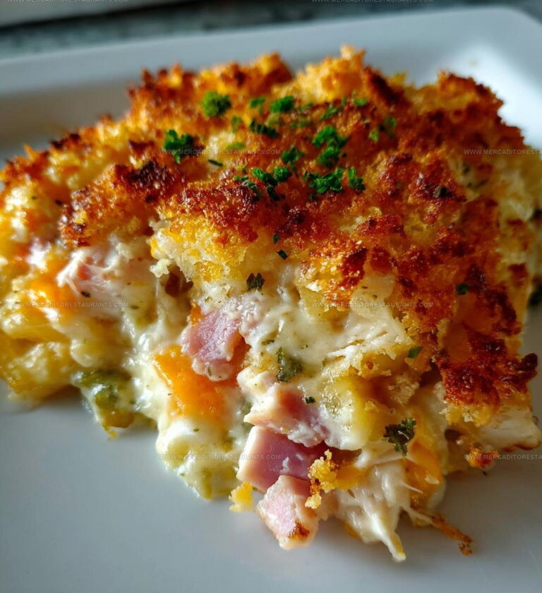 Classic Baked Chicken Cordon Bleu Casserole Recipe