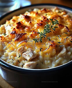 Family Dinner Chicken Rice Casserole Recipe