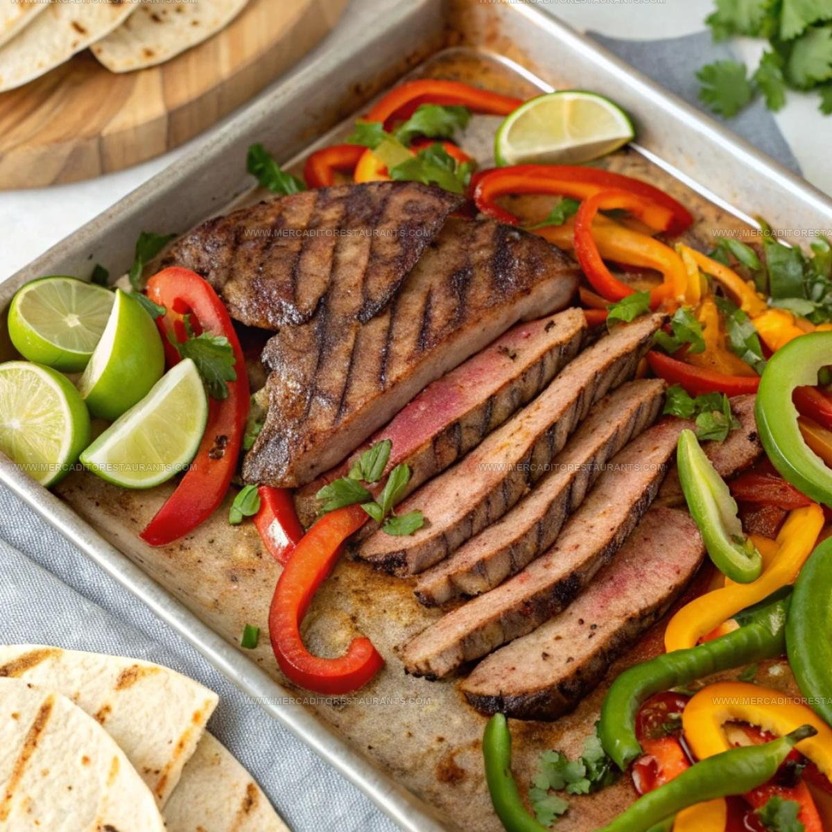 Sheet Pan Steak Fajitas Recipe