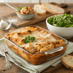 Baked Ziti With Chicken Recipe