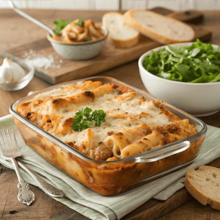 Baked Ziti With Chicken Recipe