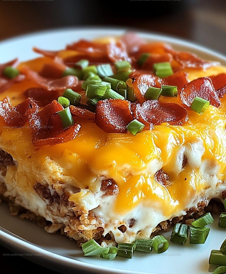 Overnight Crowd Favorite Crack Breakfast Casserole Recipe