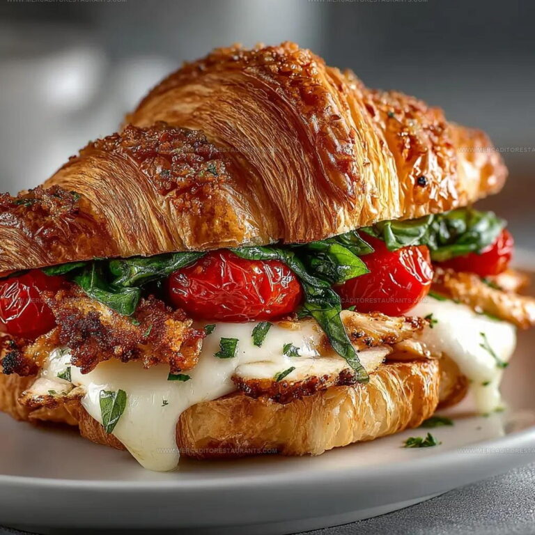 Roasted Tomato Crispy Chicken Croissant Recipe