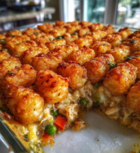 Chicken Tater Tot Casserole Recipe
