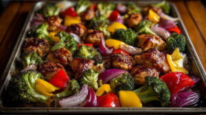 Easy Sheet Pan Balsamic Chicken Recipe