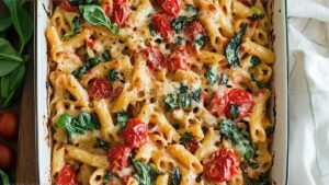 Customizable Baked Feta Pasta Recipe