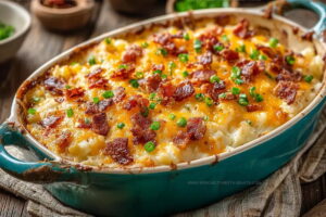 Ranch-Seasoned Loaded Potato Chicken Casserole Recipe