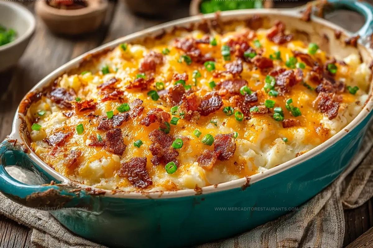 Ranch-Seasoned Loaded Potato Chicken Casserole Recipe