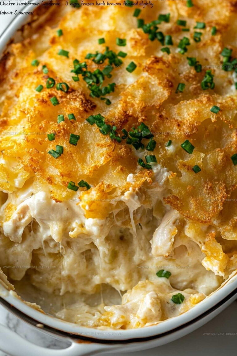 Weeknight Chicken Hashbrown Casserole Recipe