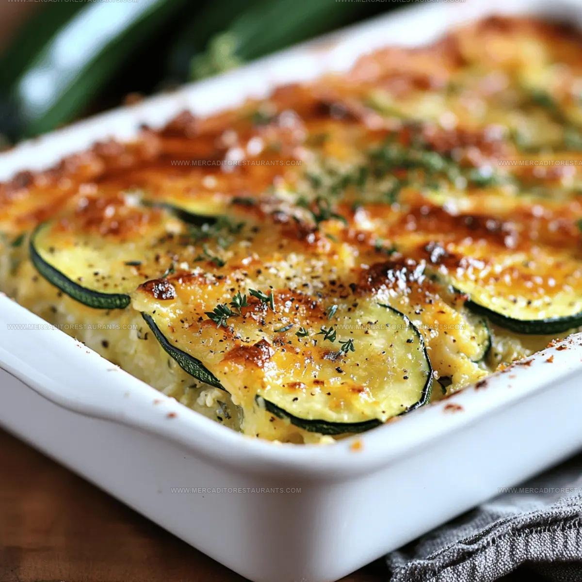 Fresh Garden Zucchini Casserole Recipe