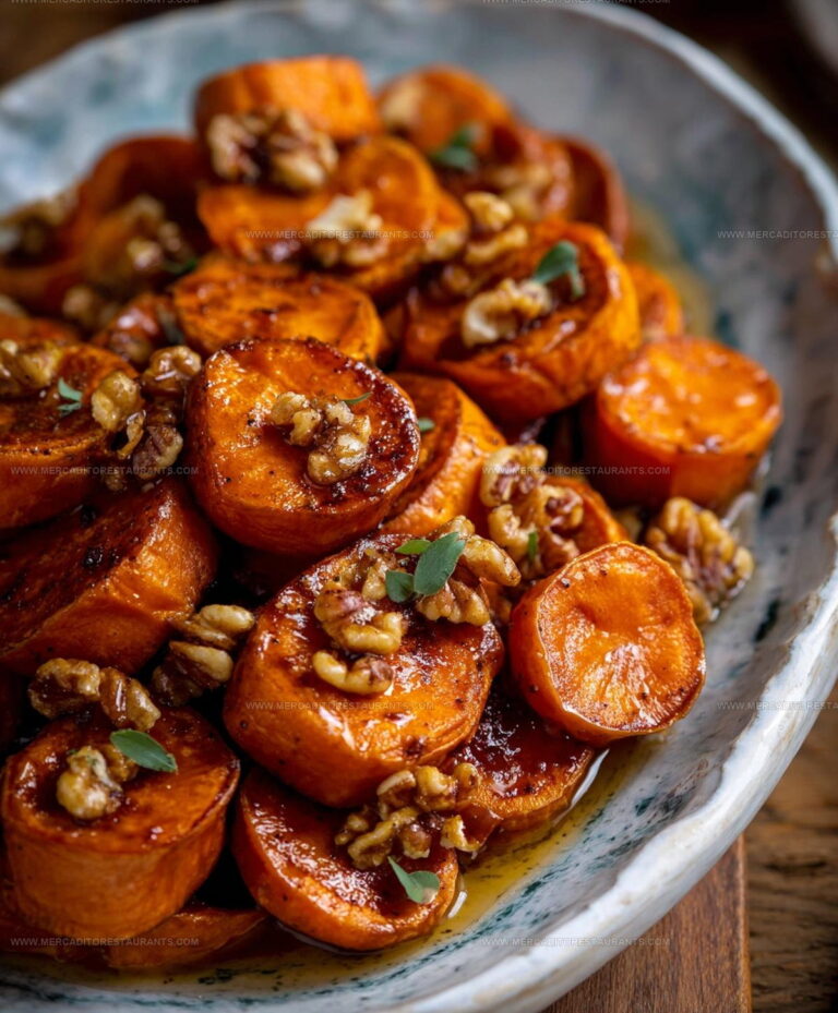 Maple Glazed Walnut Sweet Potato Roast Recipe