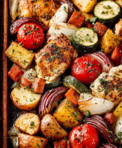 Chicken Sheet Pan Dinner Recipe