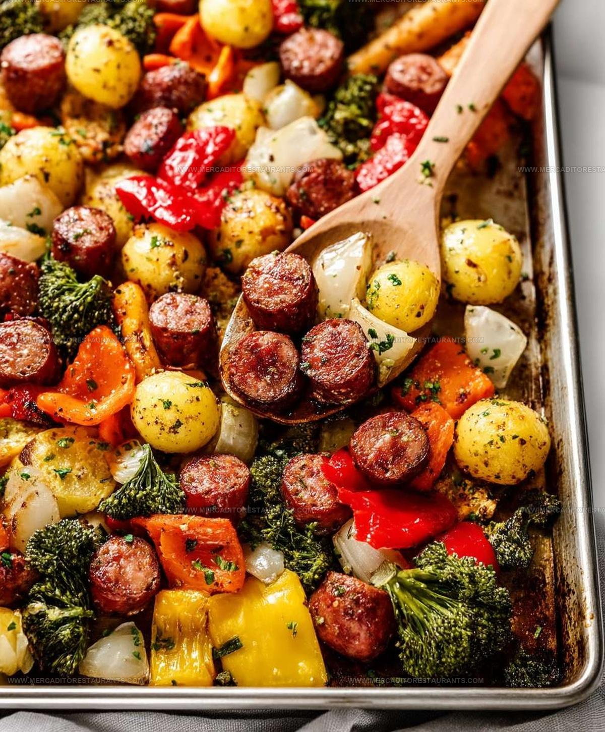 Sheet Pan Sausage Veggies Recipe