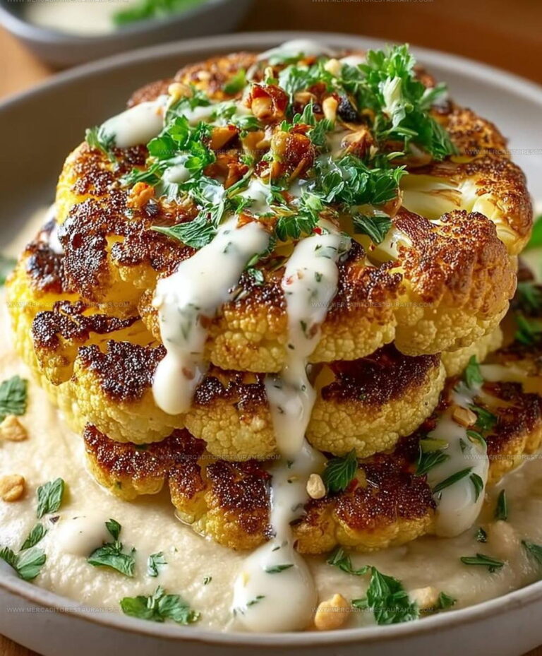 Roasted Cauliflower Steaks Recipe