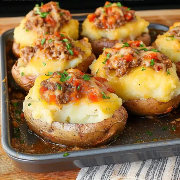 Cozy Shepherds Pie Baked Potatoes Recipe