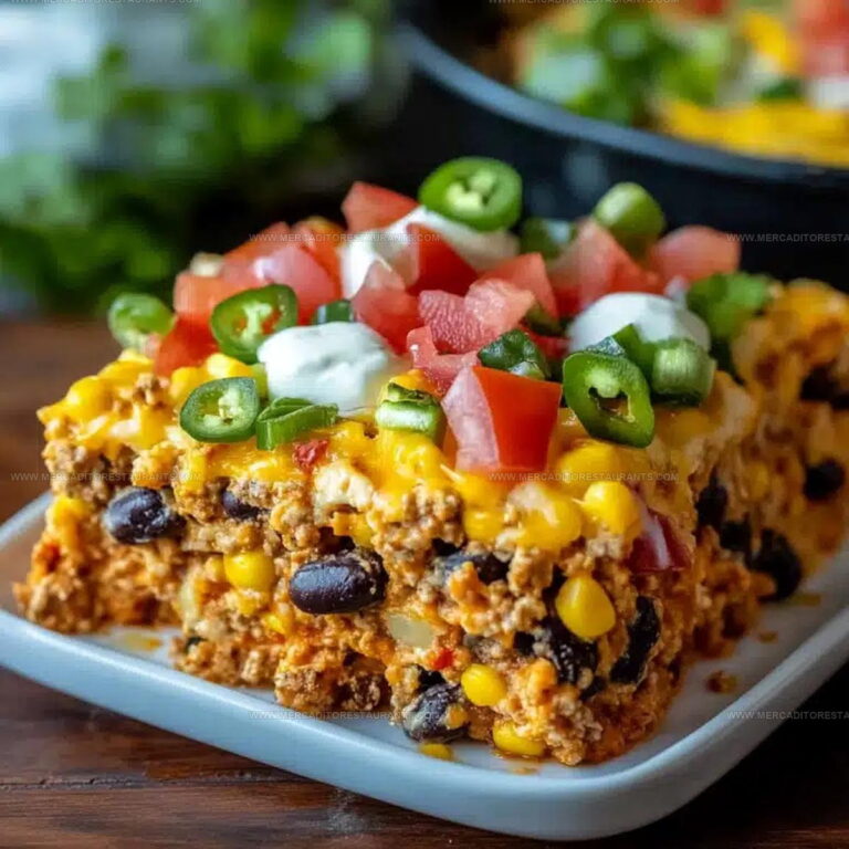 Cornbread Taco Bake Recipe