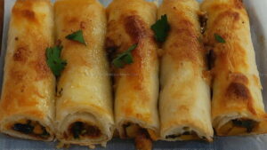 Baked Veg O Cheese Roll Recipe