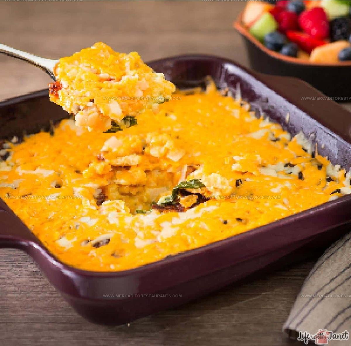 Ham-Filled Breakfast Brunch Casserole Recipe